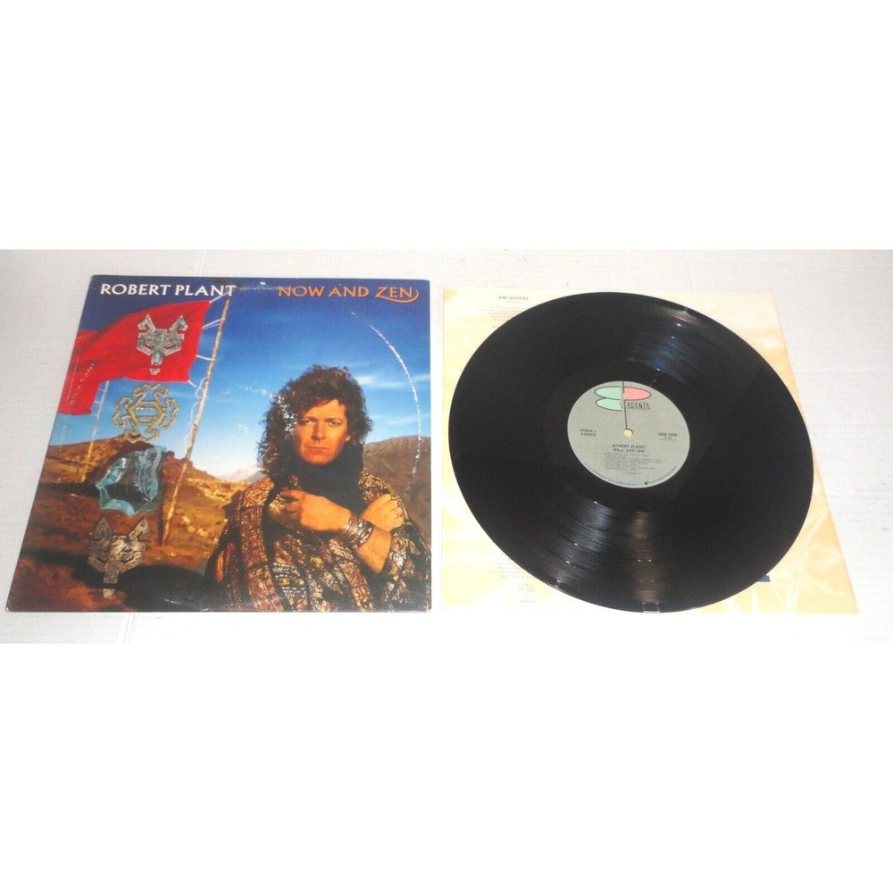 Robert Plant "Now and Zen" 12" Vinyl Record LP (1988) Es Paranza 790863-1